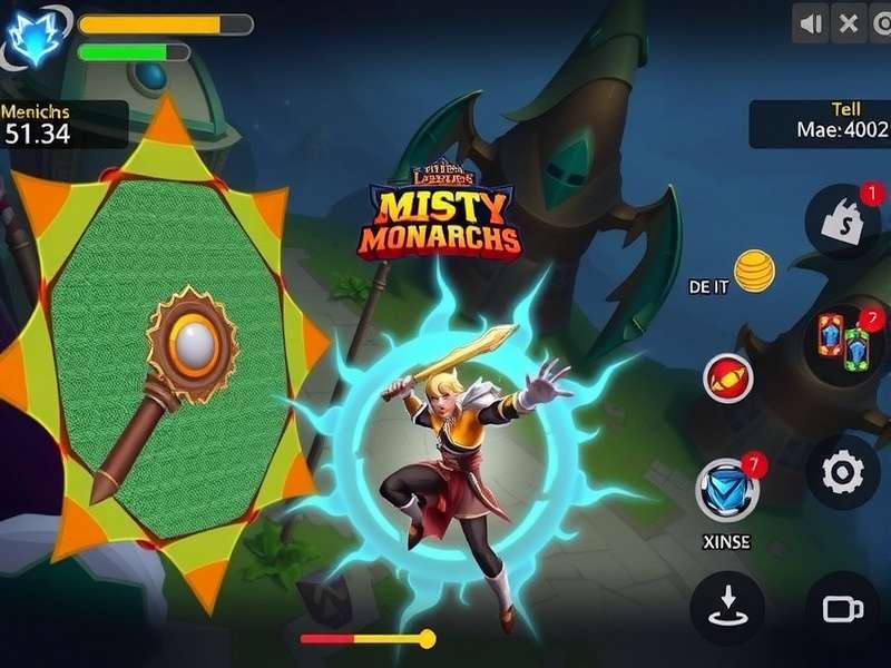 Misty Monarchs Mage Gameplay Screenshot
